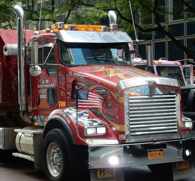 best way to fly a flag on a truck