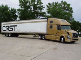 CRST company truck 