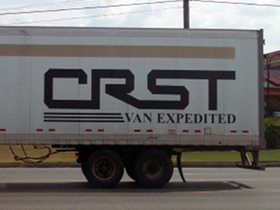 CRST trailer CDL training