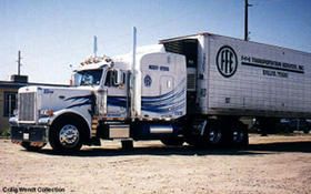 FFE transport truck