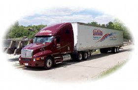 Millis rig on the highway