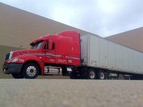 Roehl Transport CDL Training truck